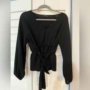 Black SHEIN blouse